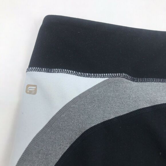 fabletic seabert Capri leggins‎ black/gray/ White size med - Picture 7 of 9